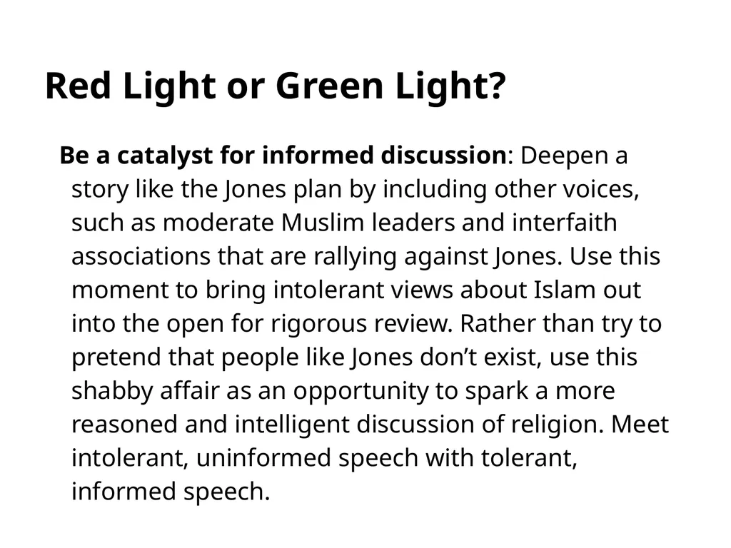 One Ethical Approach Law and Ethics Red Light – - slide 11 of 13