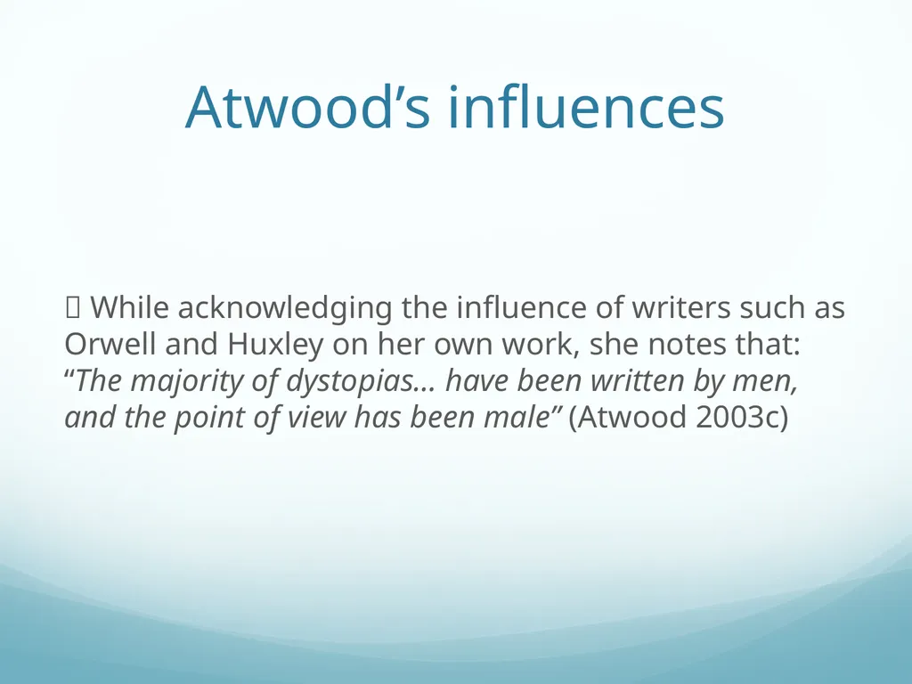 The Handmaid’s Tale Critical views and reviews - slide 9 of 21