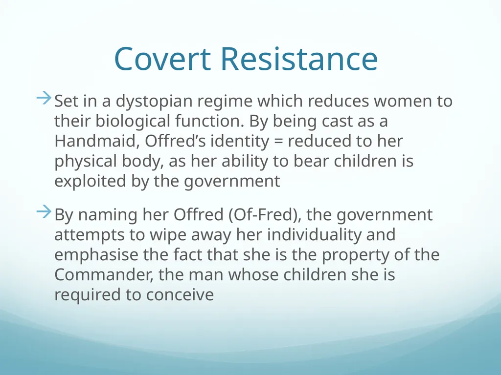 The Handmaid’s Tale Critical views and reviews - slide 16 of 21