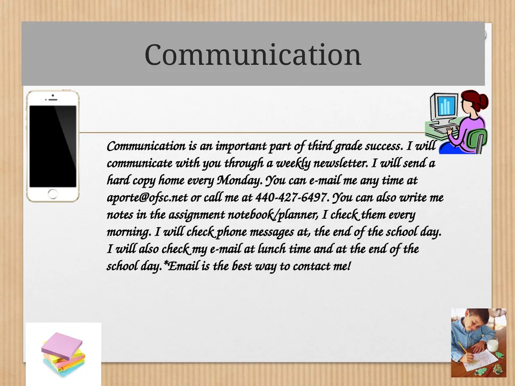 Mrs. Porte’s Third Grade Class 2017-2018 Please - slide 2 of 18