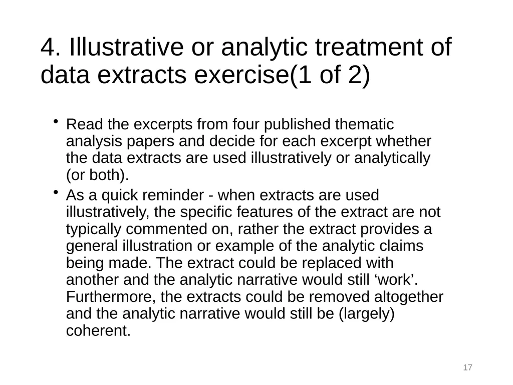 Thematic Analysis © Virginia Braun, Victoria - slide 17 of 57