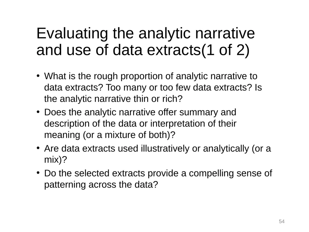 Thematic Analysis © Virginia Braun, Victoria - slide 54 of 57