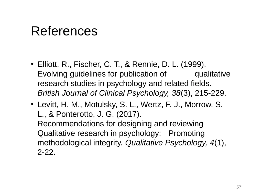 Thematic Analysis © Virginia Braun, Victoria - slide 57 of 57