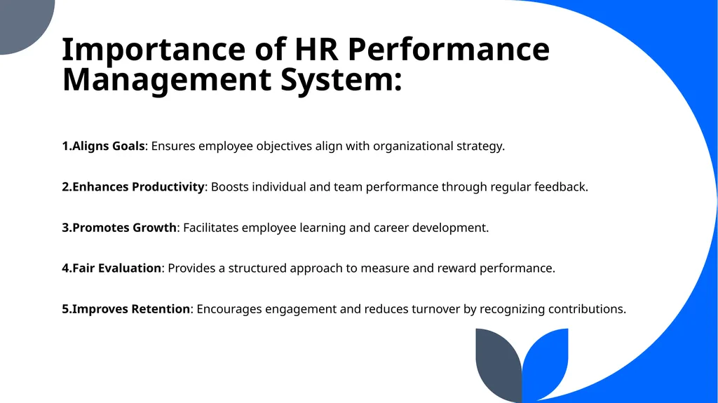 HR Performance Management System by Dr. Srinibash - slide 4 of 12