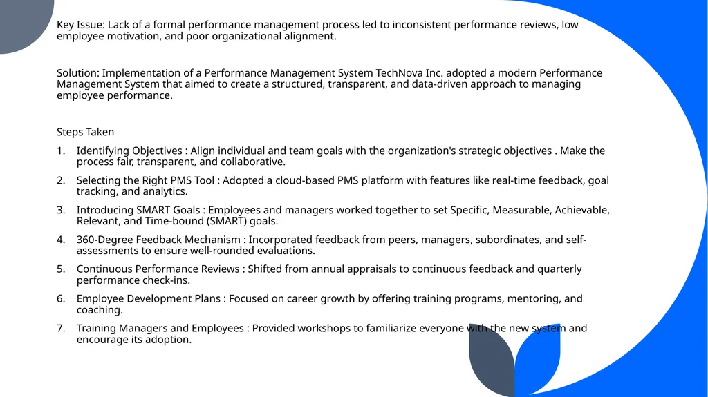 HR Performance Management System by Dr. Srinibash - slide 9 of 12