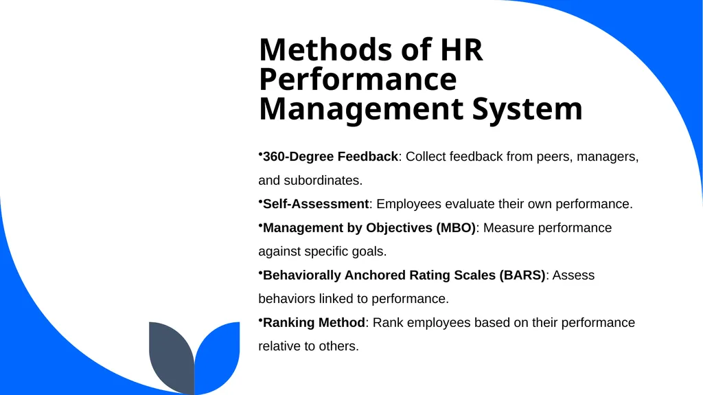 HR Performance Management System by Dr. Srinibash - slide 6 of 12