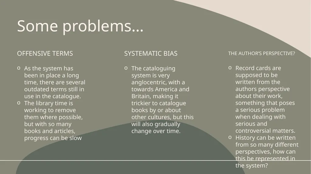 UofG Library Cataloguing Harriet Sweatman - slide 5 of 7