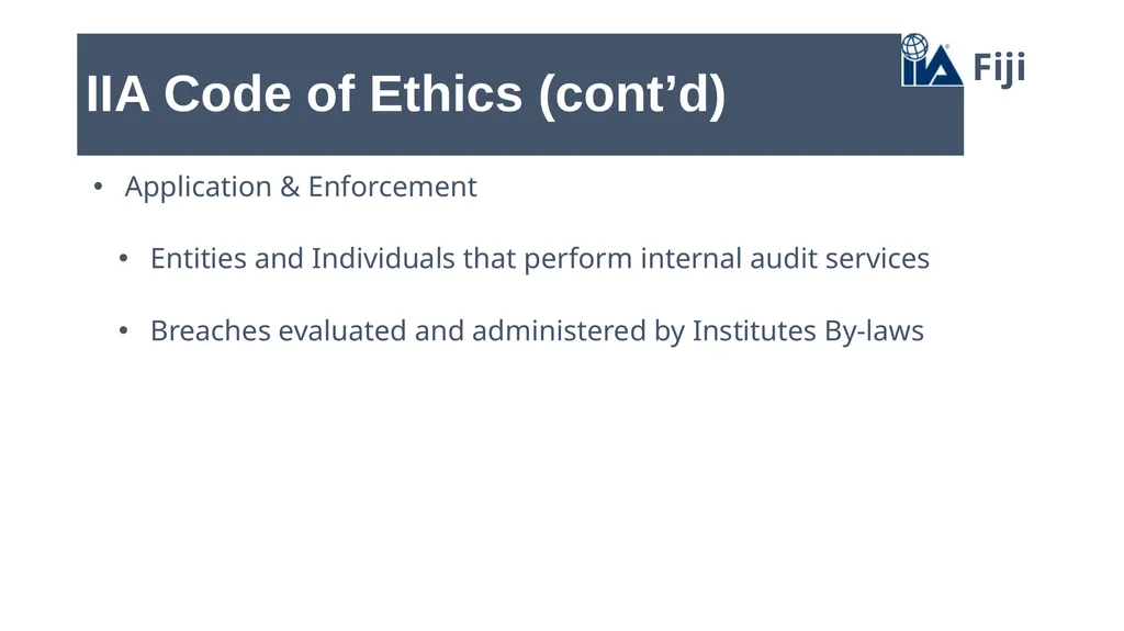 Emerging Ethical Issues facing the profession Ajay - slide 6 of 18