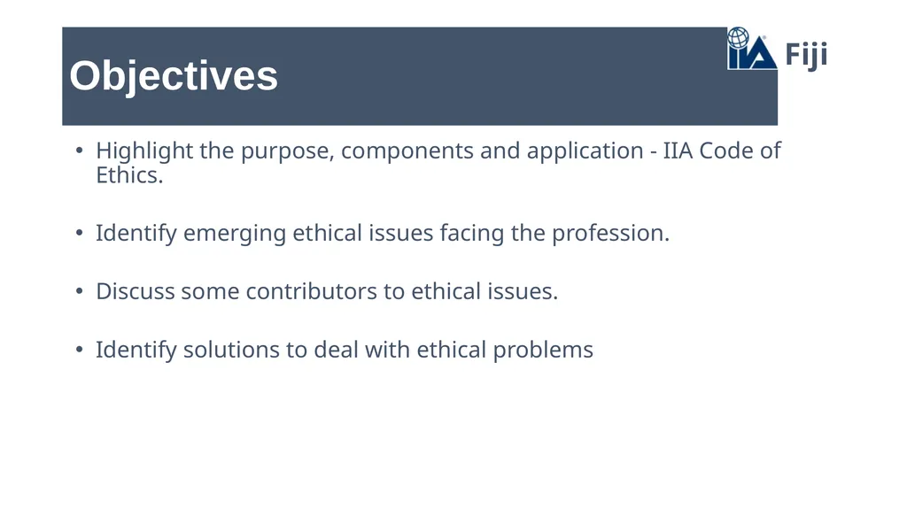 Emerging Ethical Issues facing the profession Ajay - slide 3 of 18