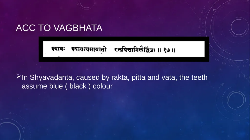 Dental Disorders in Ayurveda Danta Rogas Ayurveda - slide 19 of 28
