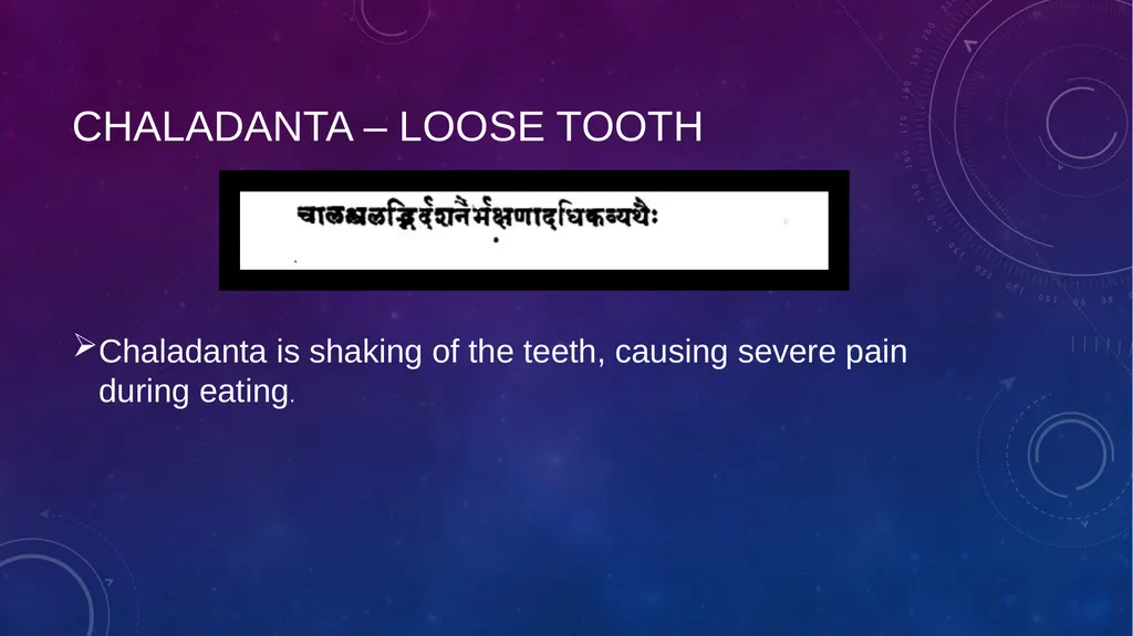 Dental Disorders in Ayurveda Danta Rogas Ayurveda - slide 24 of 28
