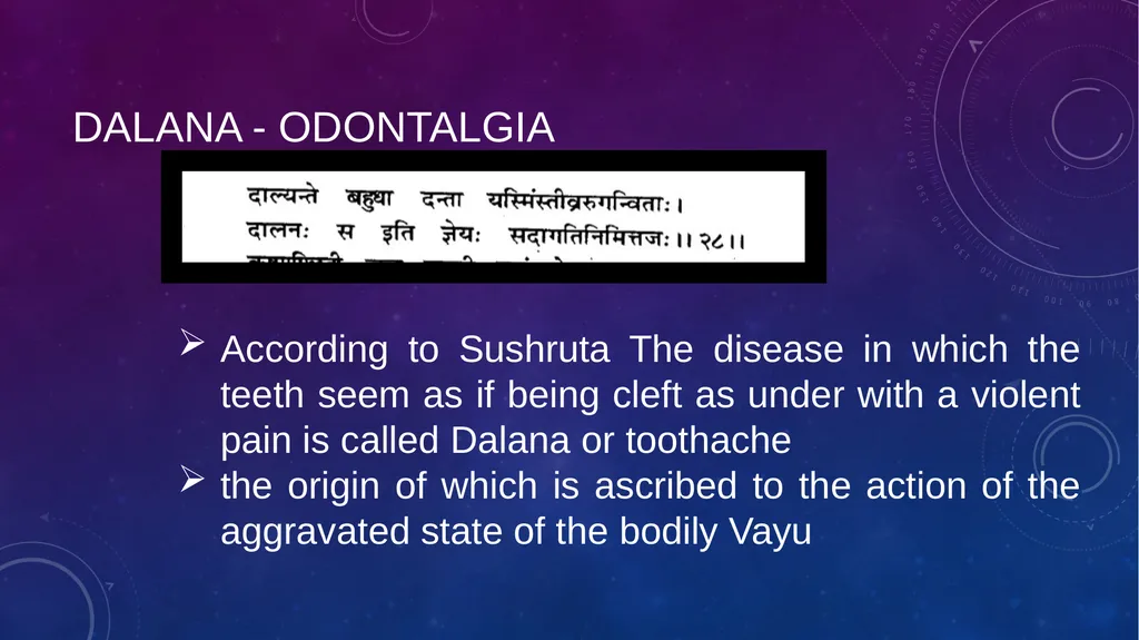 Dental Disorders in Ayurveda Danta Rogas Ayurveda - slide 3 of 28