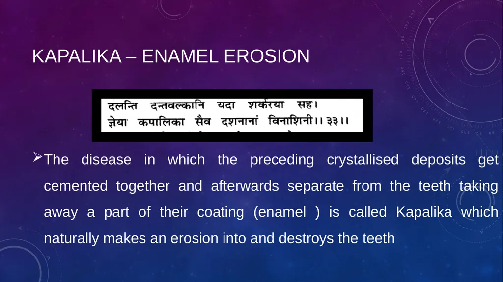 Dental Disorders in Ayurveda Danta Rogas Ayurveda - slide 16 of 28