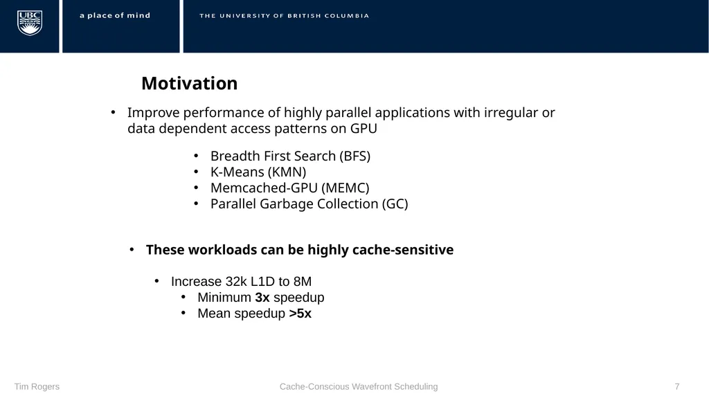 Warp Scheduling Basics Loose Round Robin (LRR) - slide 7 of 21