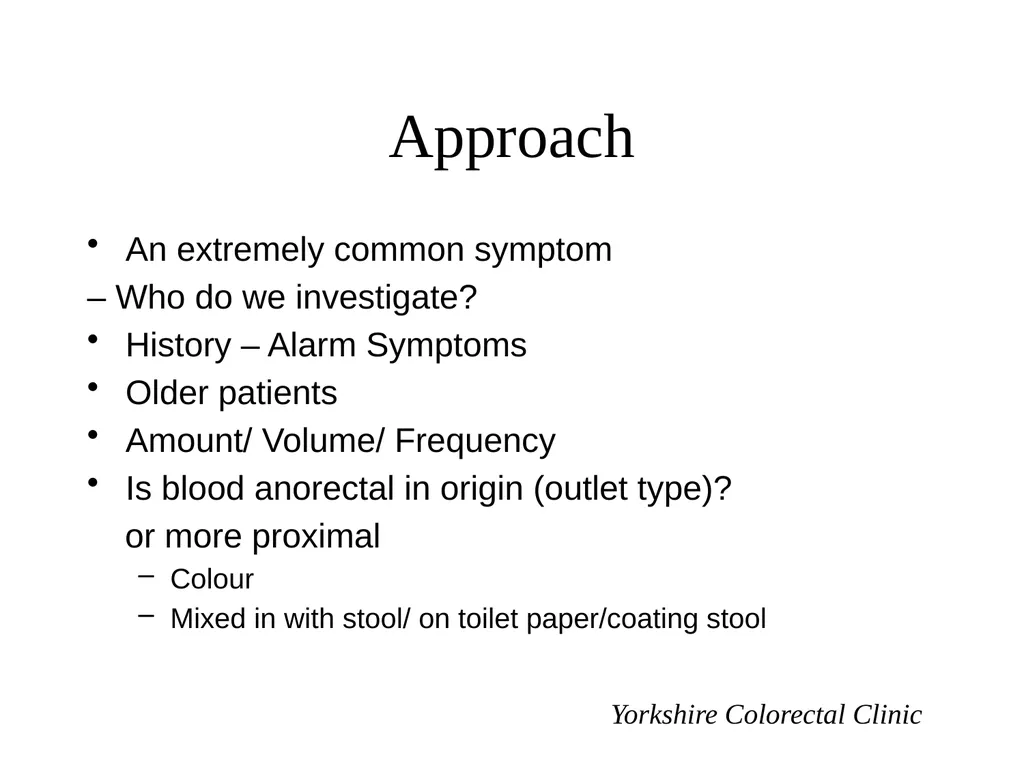 Everything there is to know about colorectal - slide 34 of 73