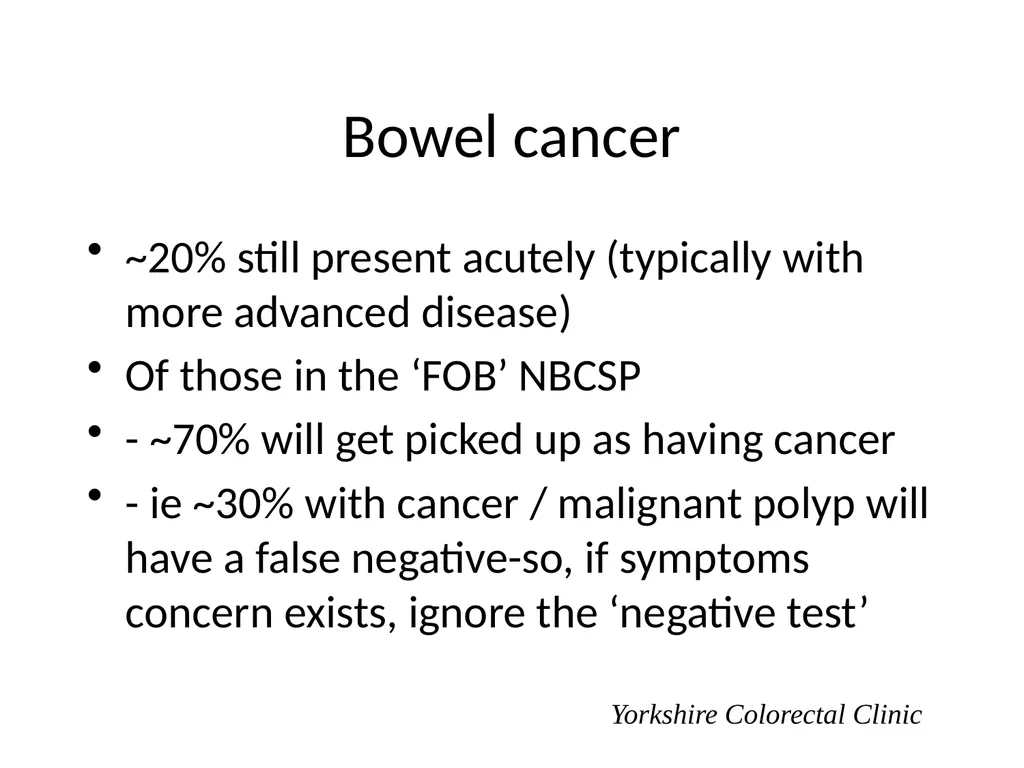Everything there is to know about colorectal - slide 24 of 73