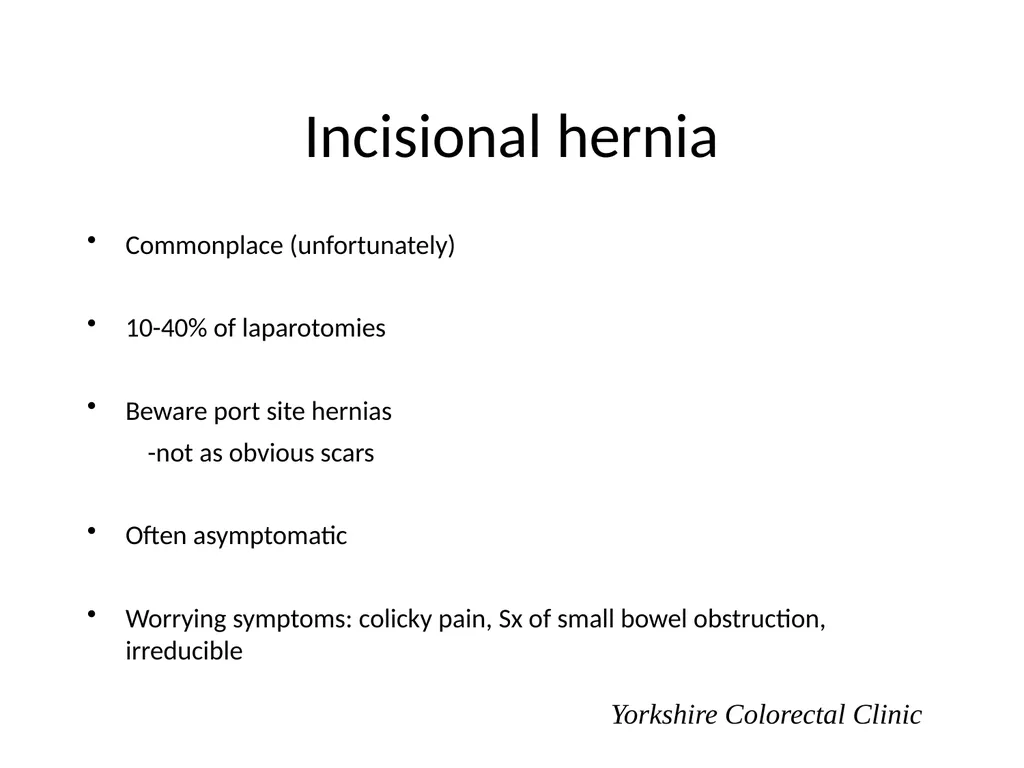 Everything there is to know about colorectal - slide 68 of 73