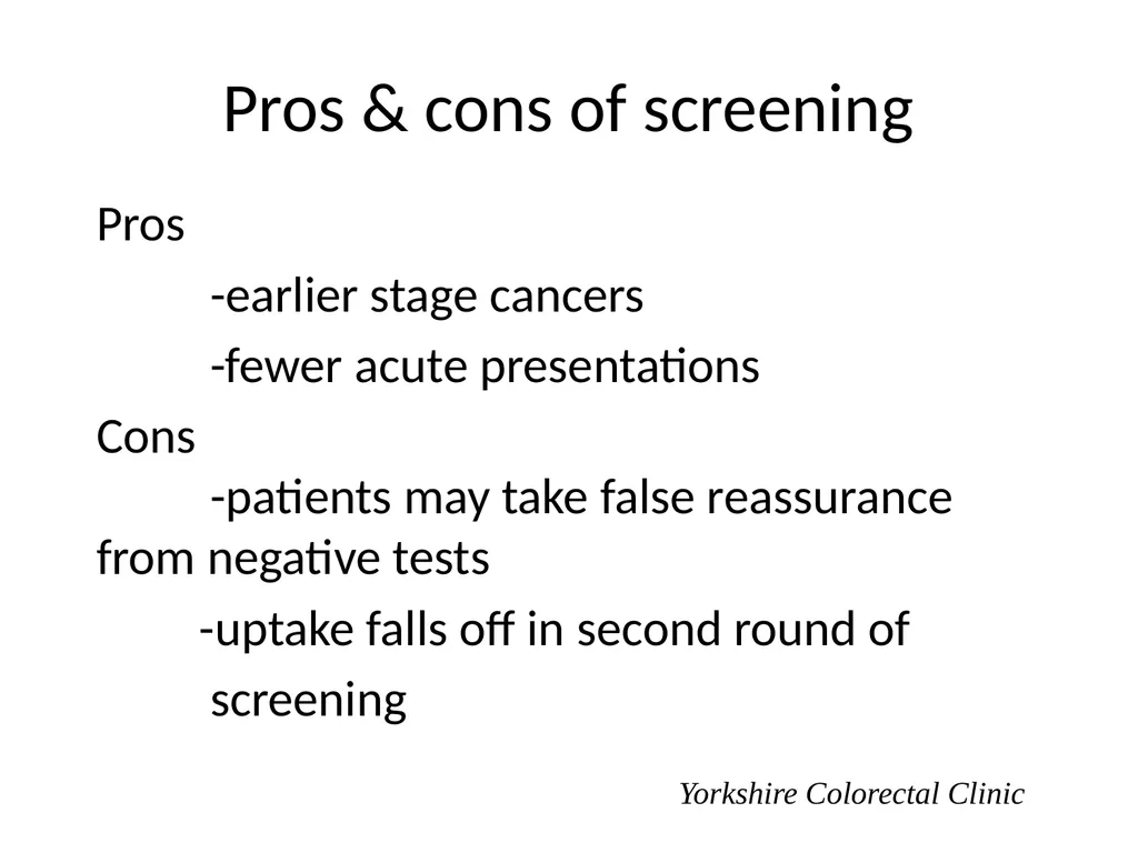 Everything there is to know about colorectal - slide 11 of 73