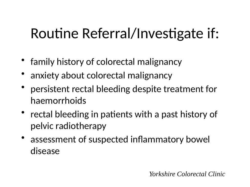 Everything there is to know about colorectal - slide 32 of 73