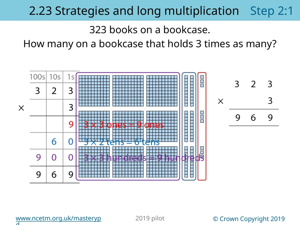 2.23 Multiplication strategies for larger numbers - slide 12 of 44