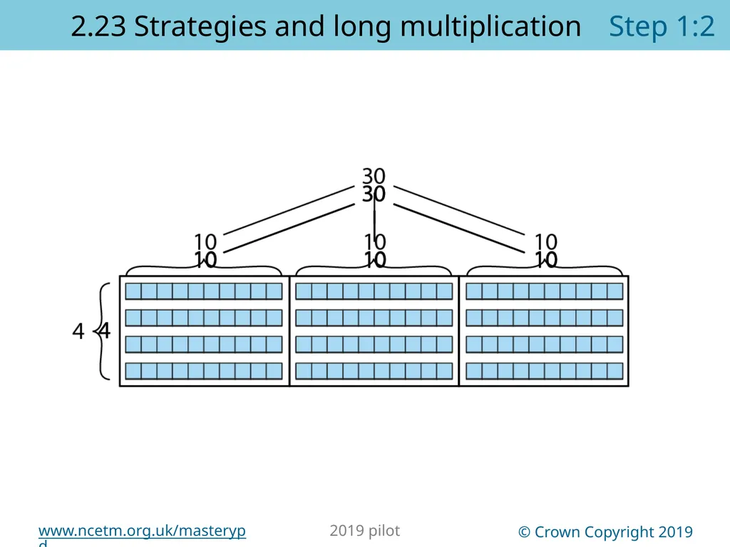 2.23 Multiplication strategies for larger numbers - slide 4 of 44