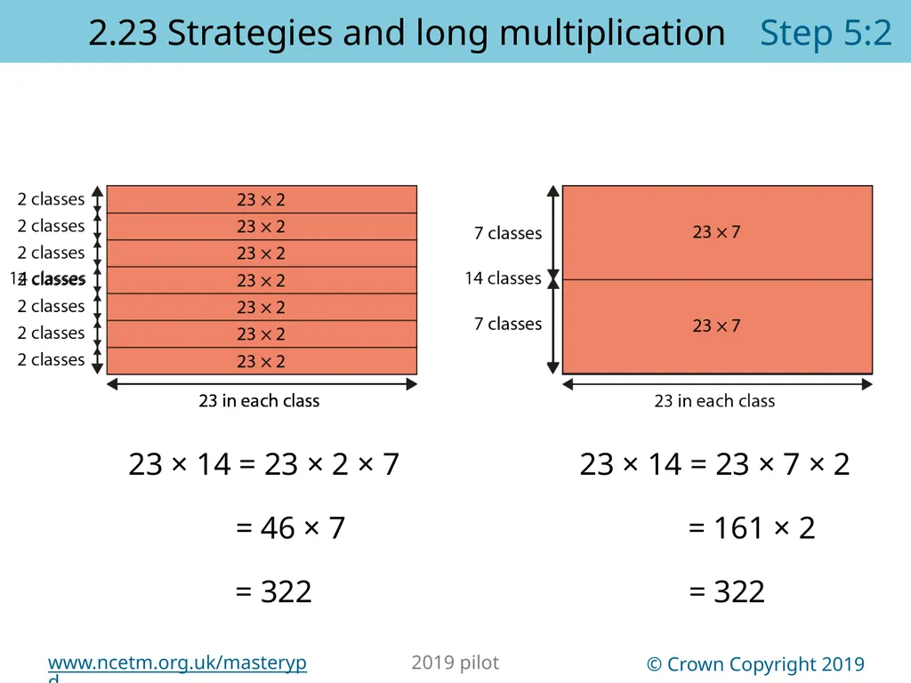 2.23 Multiplication strategies for larger numbers - slide 42 of 44