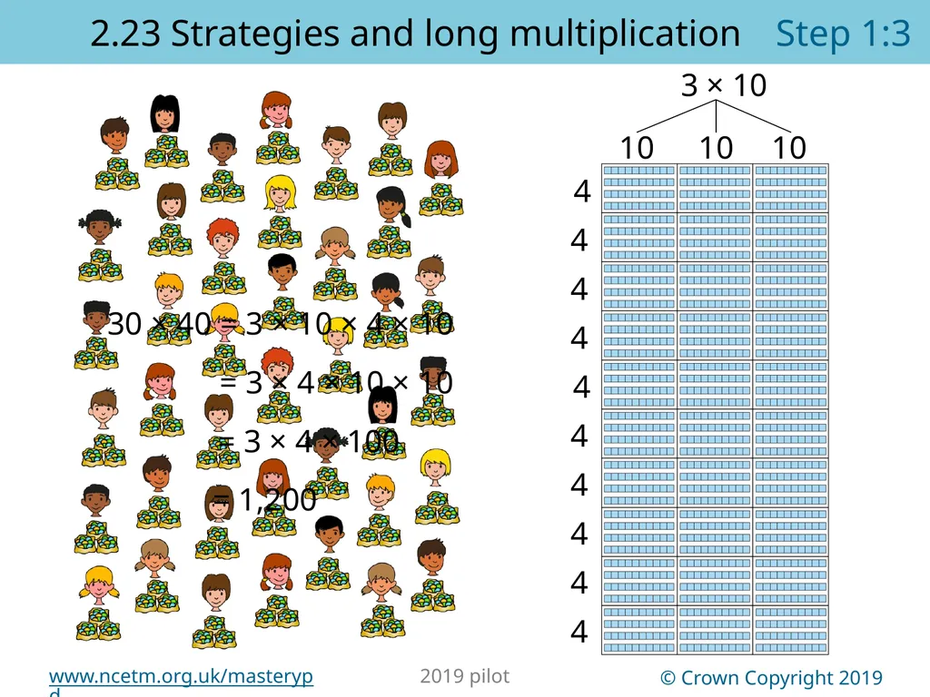 2.23 Multiplication strategies for larger numbers - slide 5 of 44