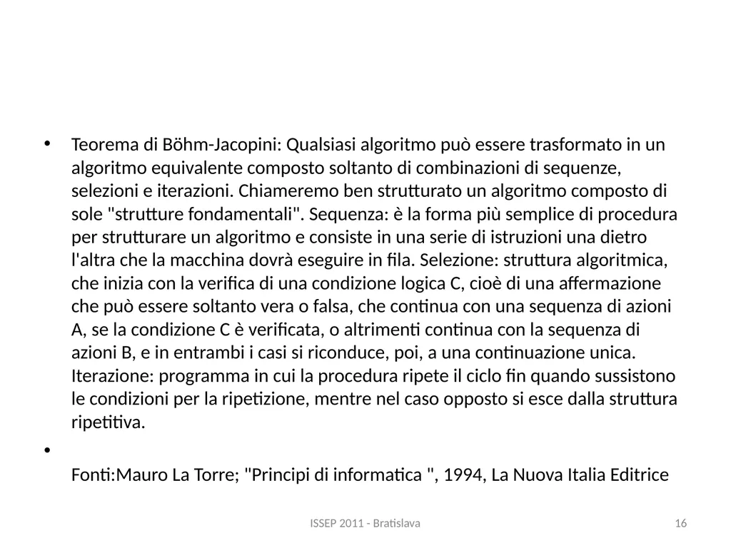 The Art of Programming in a Technical Institute - slide 16 of 16