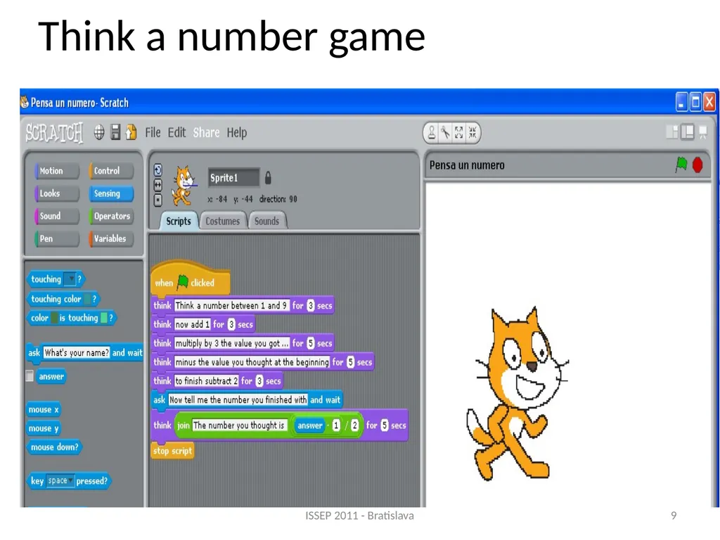 The Art of Programming in a Technical Institute - slide 9 of 16