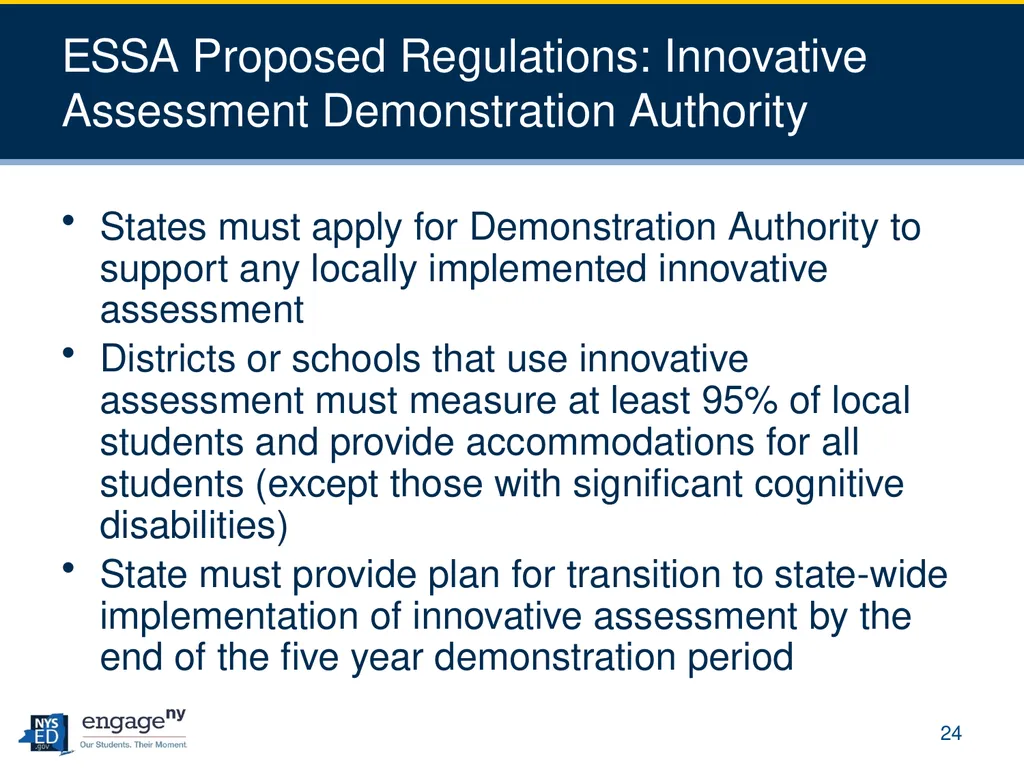 Every Student Succeeds Act (ESSA) Negotiated - slide 24 of 25