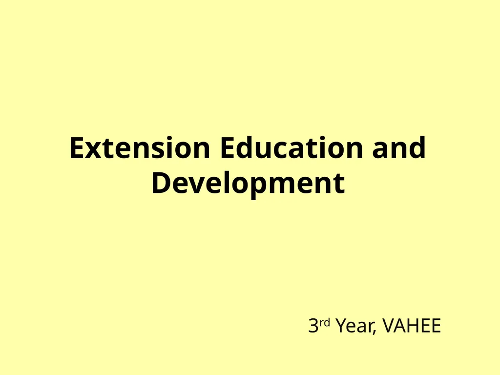 UNIT-02 (EXTENSION EDUCATION AND DEVELOPMENT) Dr. - slide 2 of 15