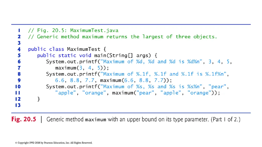 Chapter 20 Generic Classes and Methods: A Deeper - slide 14 of 35
