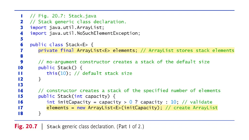 Chapter 20 Generic Classes and Methods: A Deeper - slide 17 of 35
