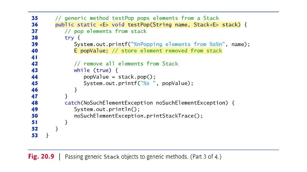 Chapter 20 Generic Classes and Methods: A Deeper - slide 27 of 35