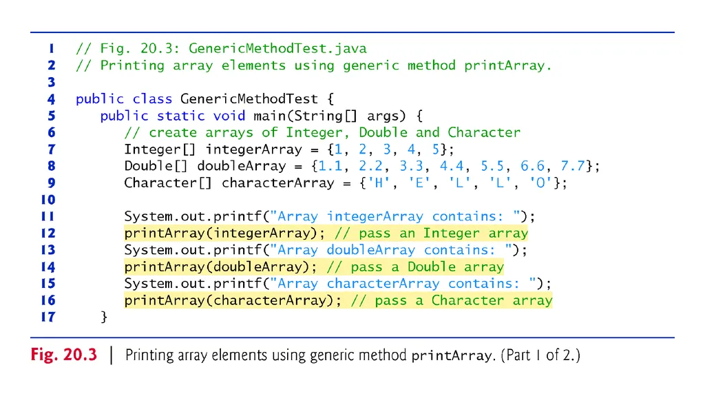 Chapter 20 Generic Classes and Methods: A Deeper - slide 8 of 35