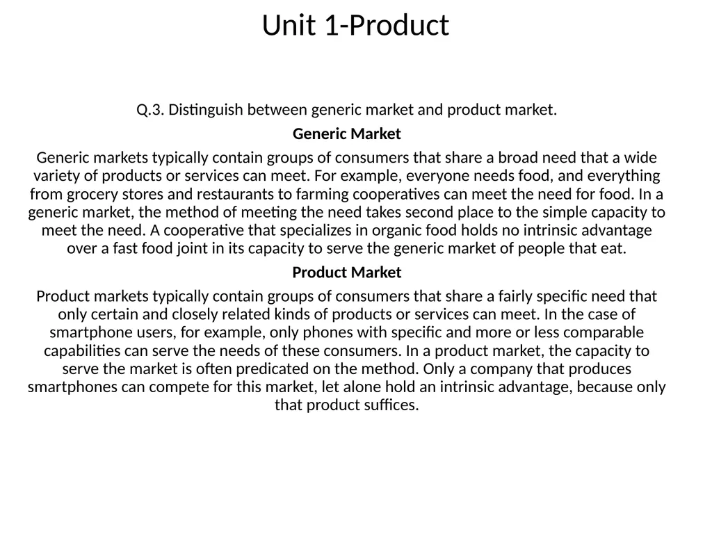 Unit 1-Product Session 1 –Meaning and Importance - slide 24 of 24
