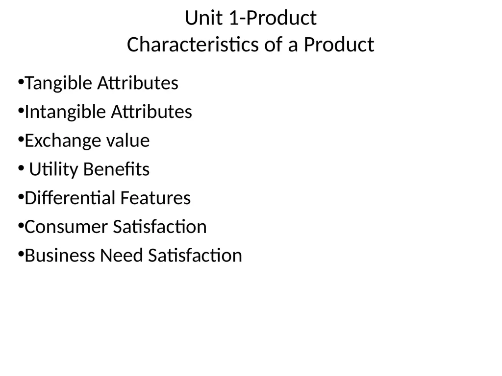 Unit 1-Product Session 1 –Meaning and Importance - slide 13 of 24