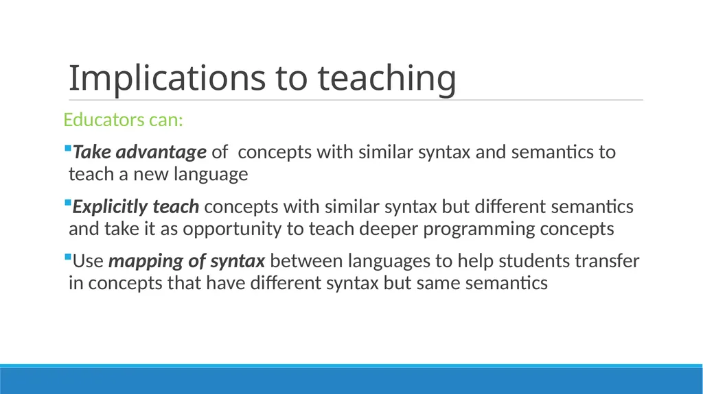 Understanding conceptual transfer for students - slide 14 of 18