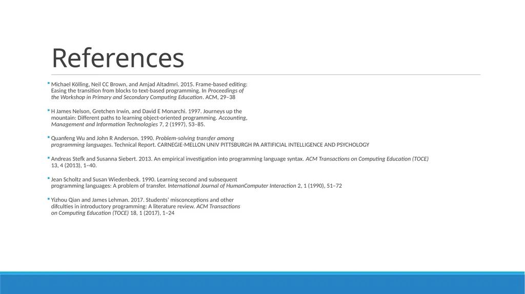 Understanding conceptual transfer for students - slide 17 of 18