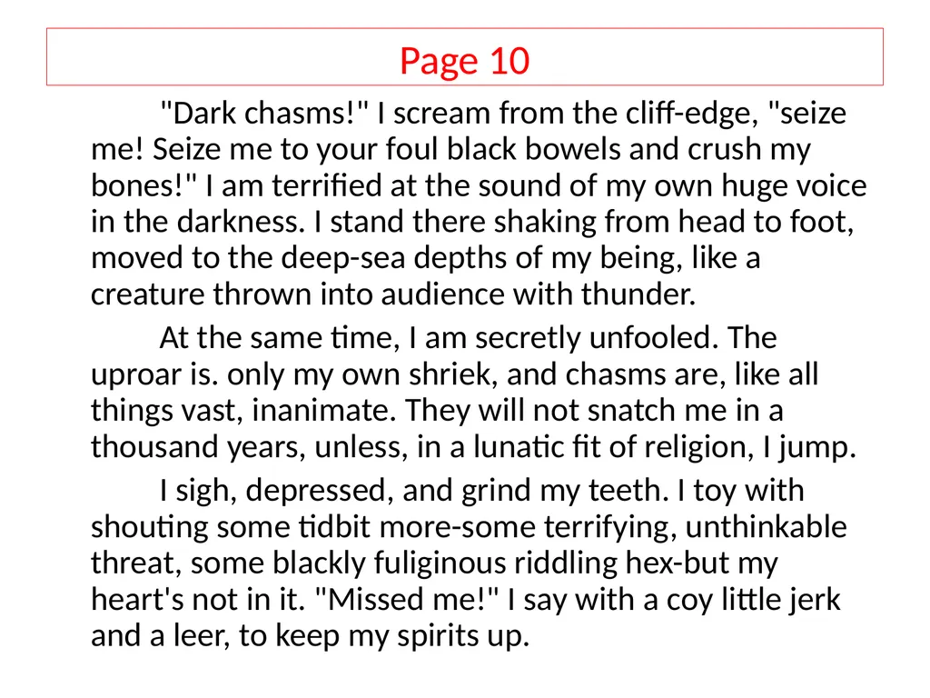 Grendel by John Gardner Passages & Dialectical - slide 7 of 43