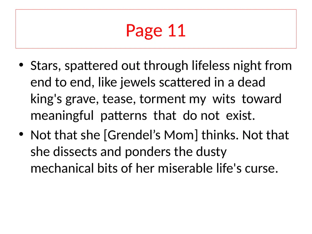 Grendel by John Gardner Passages & Dialectical - slide 8 of 43