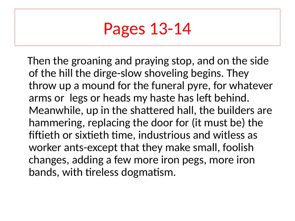 Grendel by John Gardner Passages & Dialectical - slide 16 of 43