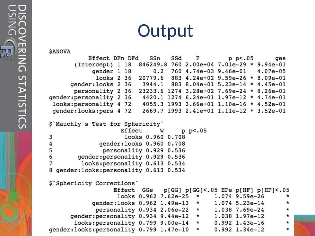 Slide 1 Mixed ANOVA (GLM 5) Prof. Andy Field Slide - slide 12 of 26