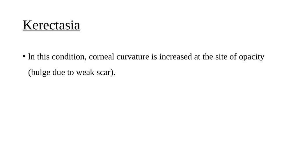 Corneal opacity Dr. Adeeb A Assistant professor - slide 16 of 19