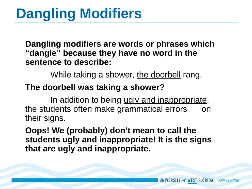 Adapted from Real Good Grammar, Too by Mamie Hixon - slide 3 of 10