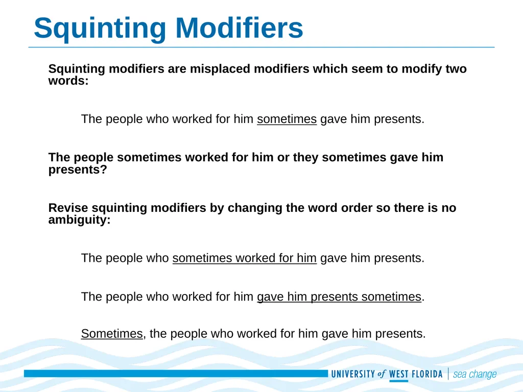 Adapted from Real Good Grammar, Too by Mamie Hixon - slide 7 of 10