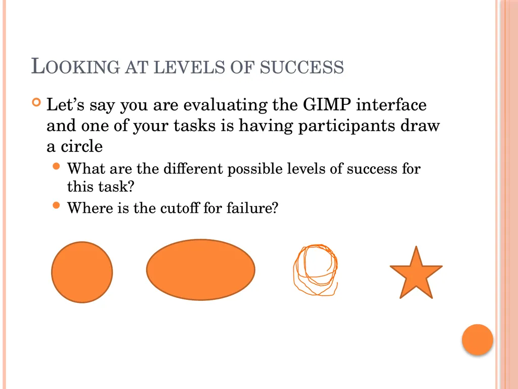 Evaluating Usability Data & Analysis Types of Data - slide 17 of 31
