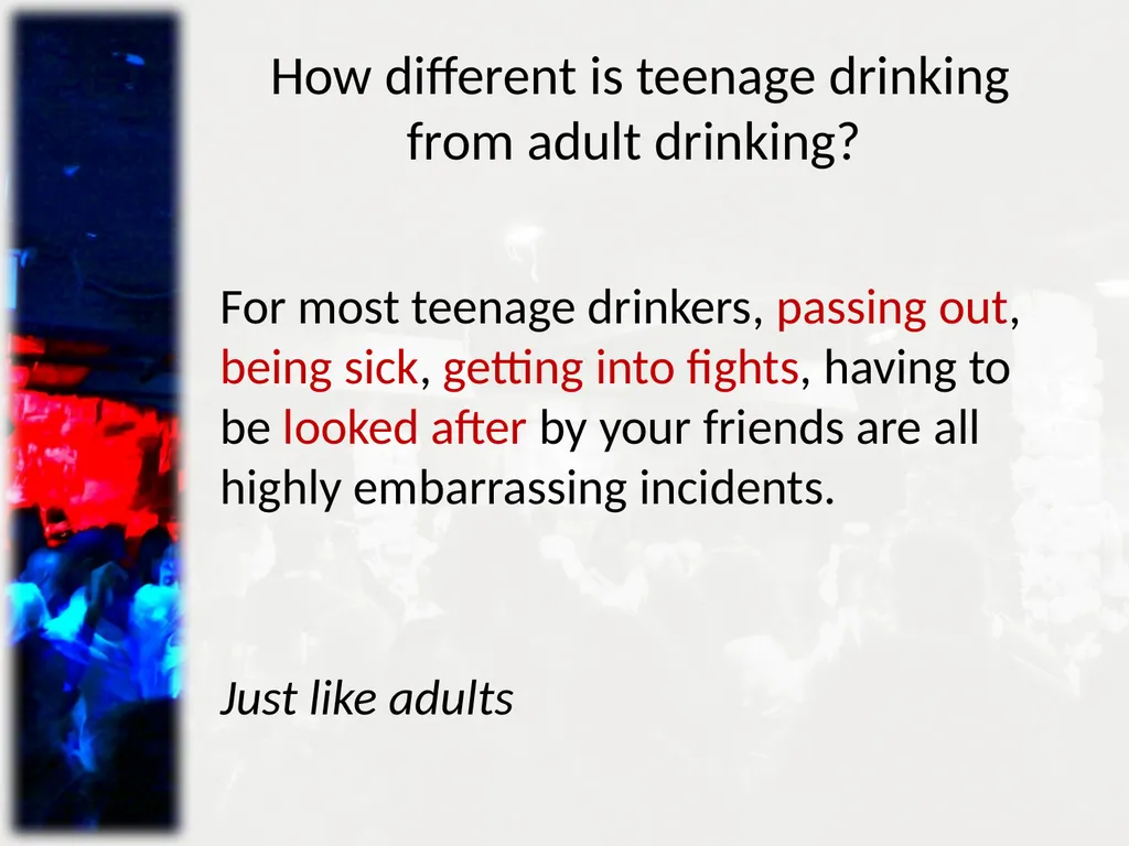 Minimising harm from alcohol misuse: Challenges to - slide 15 of 18
