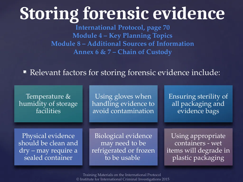Module 9 – Storing Information Training Materials - slide 13 of 13