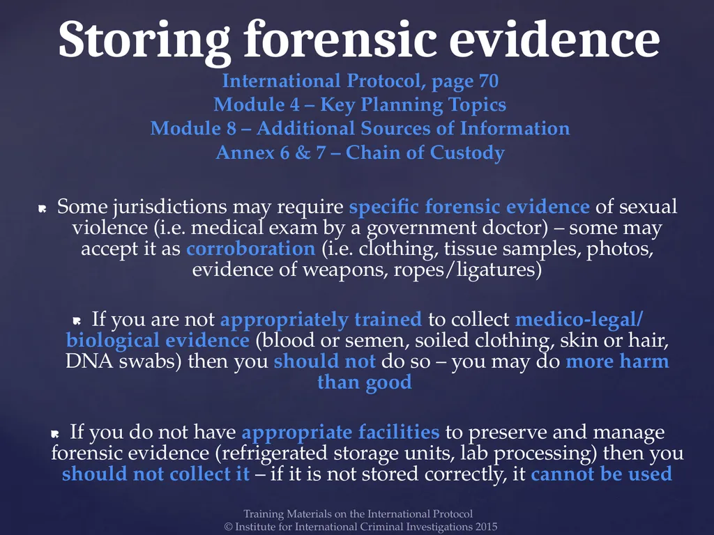 Module 9 – Storing Information Training Materials - slide 11 of 13